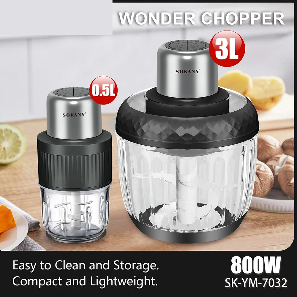 π§ Electric Meat Grinder & Juicer β 800W Multi-Function Food Processor for Home Use