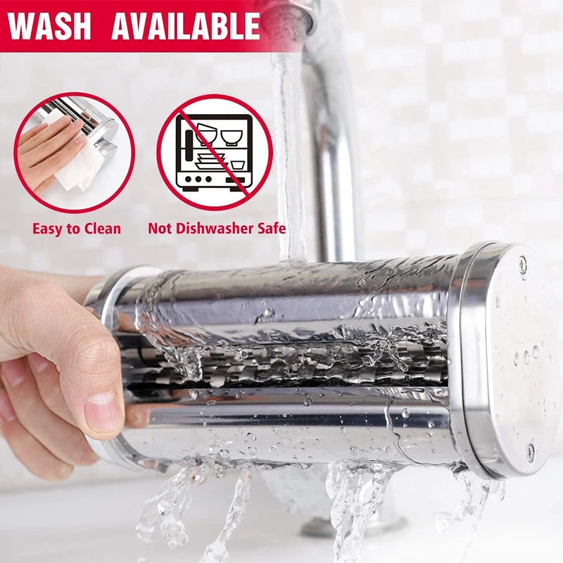 ๐ Pasta Roller & Cutter Set for KitchenAid โ Spaghetti & Fettuccine Attachment Kit