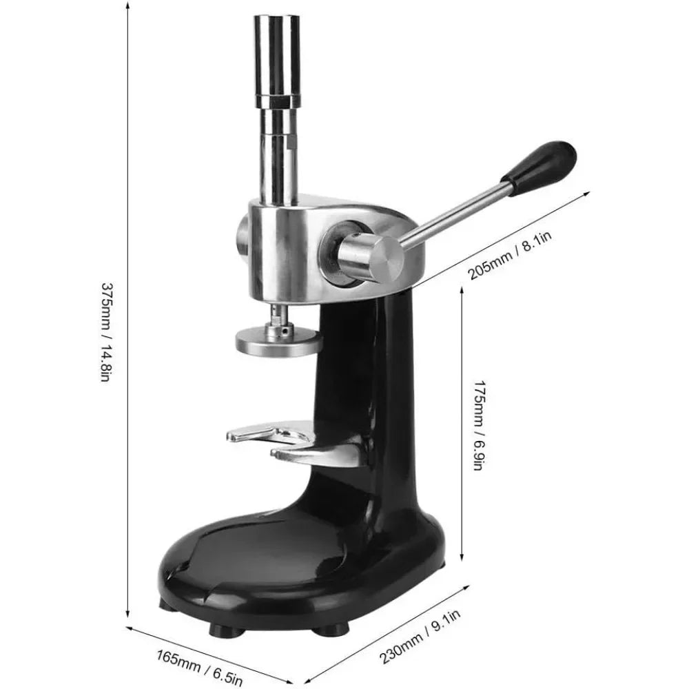 🔧 Stainless Steel Espresso Coffee Tamper – Manual Precision Press Tool