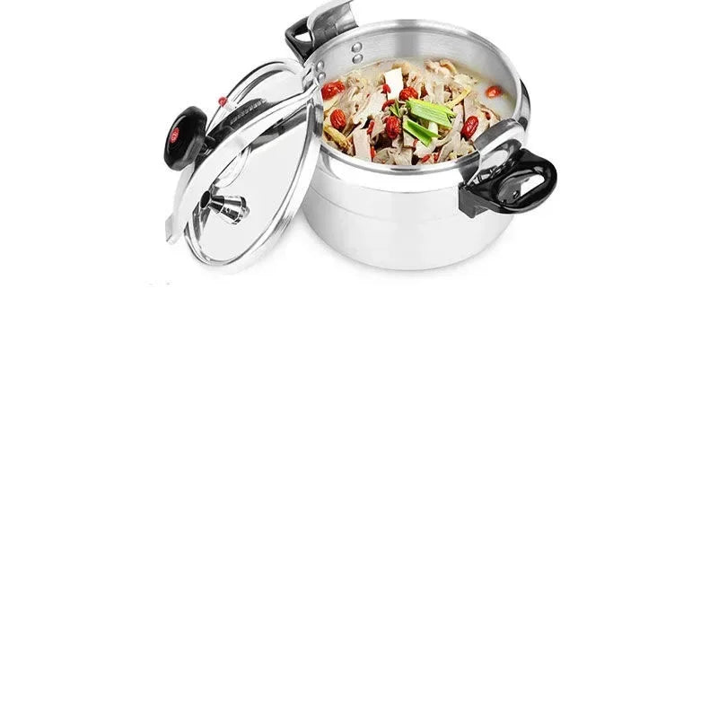 🍲 Universal Stainless Steel Pressure Cooker – 3-4L, Gas & Induction Compatible