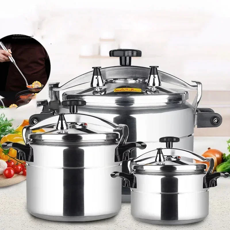 🍲 Universal Stainless Steel Pressure Cooker – 3-4L, Gas & Induction Compatible