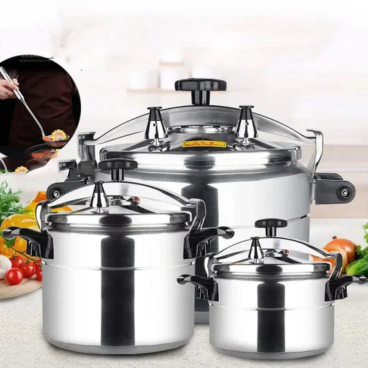 🍲 Universal Stainless Steel Pressure Cooker – 3-4L, Gas & Induction Compatible